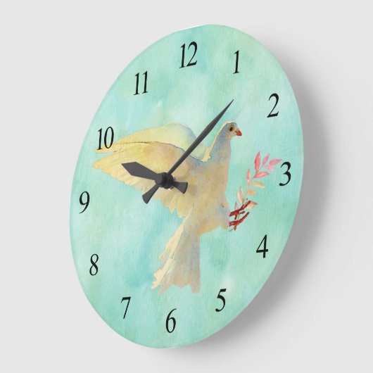 Waterverf Dove  Grote Klok (Hoek)