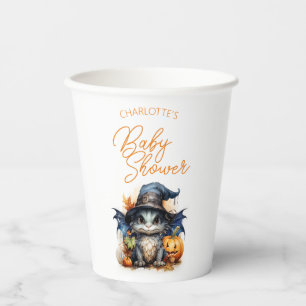 Waterverf Dragon Halloween Party Baby shower Papieren Bekers