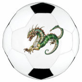 "Waterverf Dragon Majesty" Voetbal (Voorkant)