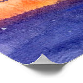 Waterverf Dragon Poster (Hoek)