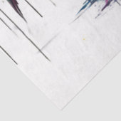 Waterverf Dragon Tissuepapier (Detail)