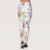 Waterverf Dragonflies Legging (Achterkant)