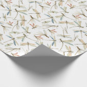 Waterverf Dragonfly Cadeaupapier (Hoek)