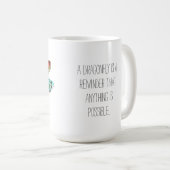 Waterverf Dragonfly Coffee Mok (Voorkant rechts)