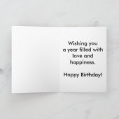 Waterverf Dragonfly-Kaart (groot afdrukken) Kaart (Binnen)