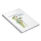 Waterverf Dragonfly met Lewis Carroll Notitieboek (Rechterzijde)