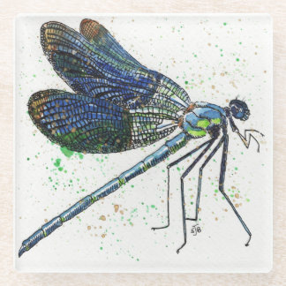 Waterverf Dragonfly Onderzetter