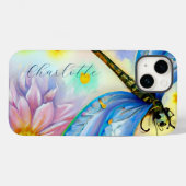 Waterverf Dragonfly, persoonlijke Hoesje-poort iPh Case-Mate iPhone Case (Achterkant (horizontaal))