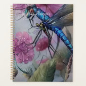 Waterverf Dragonfly, persoonlijke planner (Voorkant)