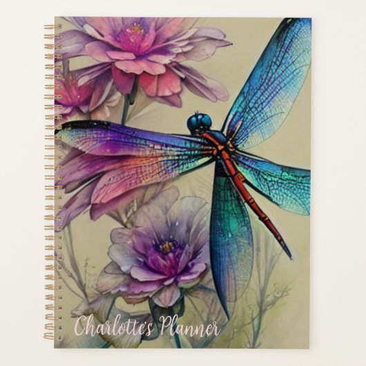Waterverf Dragonfly, Planner (Voorkant)