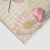 waterverf  dragonfly-slak ontleding tissuepapier (Detail)