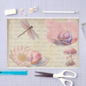 waterverf  dragonfly-slak ontleding tissuepapier (Craft)