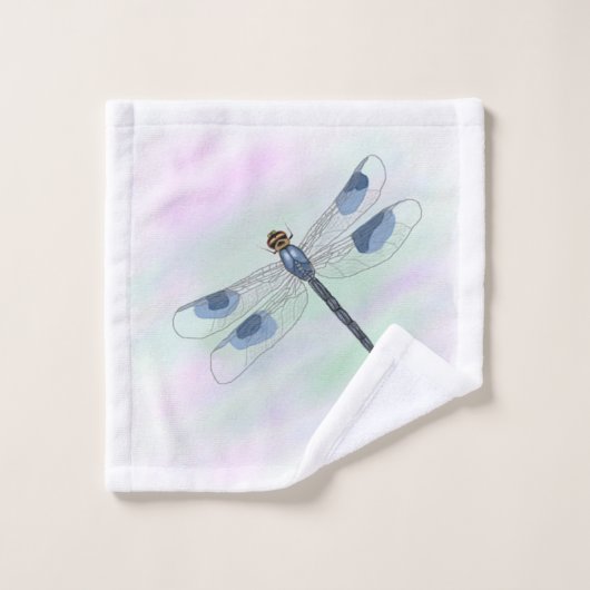 Waterverf DragonflyTowel Set Bad Handdoek (Wasdoekje)