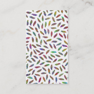 Waterverf Dream Catcher Wild Feathers Business Ca Visitekaartje