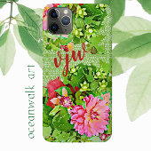 Waterverf Dream Dahlia Delight iPhone Case