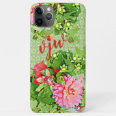 Waterverf Dream Dahlia Delight iPhone Case (Achterkant)