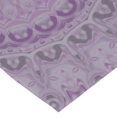 Waterverf Dream Mandala in Paarse tinten Lange Tafelloper (Hoek)