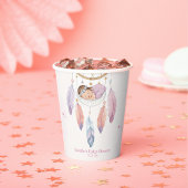 waterverf Dreamcatcher-baby shower Papieren Bekers