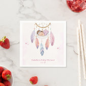 waterverf Dreamcatcher-baby shower Servet