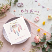 waterverf Dreamcatcher-baby shower Servet