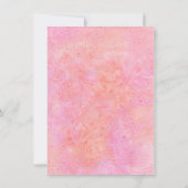 Waterverf Dreamcatcher Goudfolie Baby shower Kaart (Achterkant)