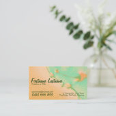 Waterverf Dreams Visitekaartje (Staand voorkant)