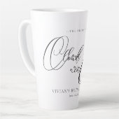 Waterverf Dreamy Sunset Cloud 9 Bruidsgunsten Latte Mok (Linkerhoek)