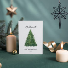 waterverf - drie kerst met feestdagen