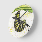 Waterverf-driepijlerklok Ronde Klok (Hoek)