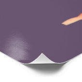 Waterverf Drink Cognac Perfect Poster (Hoek)