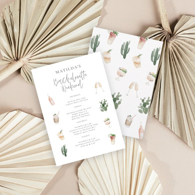 Waterverf drink reisroute naar het weekend van bac (Creator heeft geüpload)