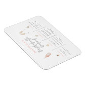 Waterverf drink reisroute naar het weekend van bac magneet (Rechterzijde)