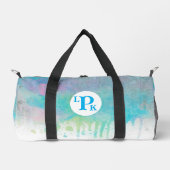 Waterverf Drip Duffle Bag Plunjezak (Voorkant)