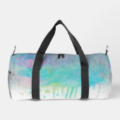 Waterverf Drip Duffle Bag Plunjezak (Achterkant)