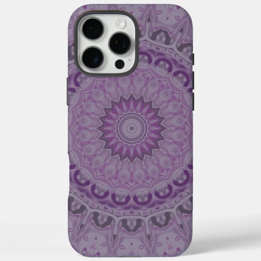 Waterverf Droom Mandala in Schakeringen van Paars Case-Mate iPhone Case (Achterkant)