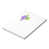 Waterverf druiven 2 notitieblok (Linkerzijde)