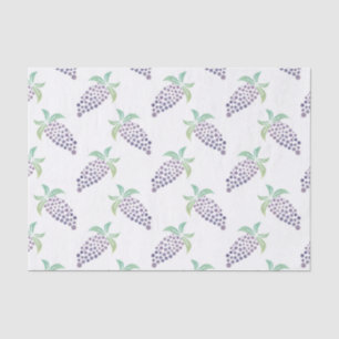 Waterverf druiven tissuepapier