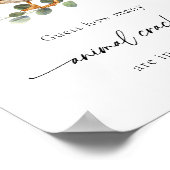 Waterverf Duck Animal Crackers Baby shower spel Poster (Hoek)