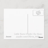 Waterverf Duck Briefkaart (Achterkant)