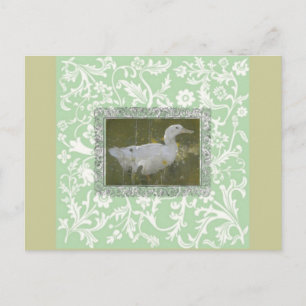 Waterverf Duck Briefkaart