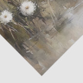 Waterverf Ducklings Paardebloem Bloemen Decoupage Tissuepapier (Detail)