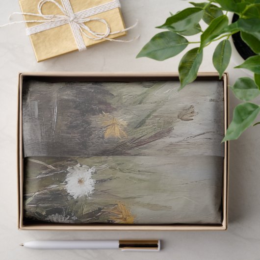 Waterverf Ducklings Paardebloem Bloemen Decoupage Tissuepapier (Geschenk)