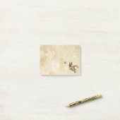 Waterverf Duits gezelschapsdier Shepherd Post-it® Notes (Op bureau)