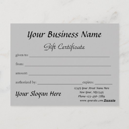 Waterverf Duitse Herder Cadeaubon Briefkaart (Achterkant)