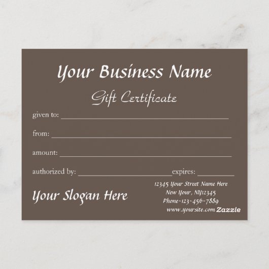 Waterverf Duitse Herder Cadeaubon Briefkaart (Achterkant)