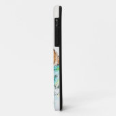 Waterverf Duitse Herder Malinois Monogram Case-Mate iPhone Case (Achterkant/links)
