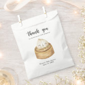 Waterverf dumpling - bedankt babyshower bedankzakje (Geknipt)