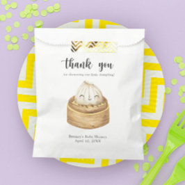Waterverf dumpling - bedankt babyshower bedankzakje