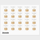 Waterverf dumpling - dit boek is van vierkante sticker (Vel)