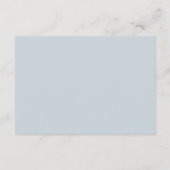 Waterverf Dusty Grey Gold Blush Peach Weddenschap Informatiekaartje (Achterkant)